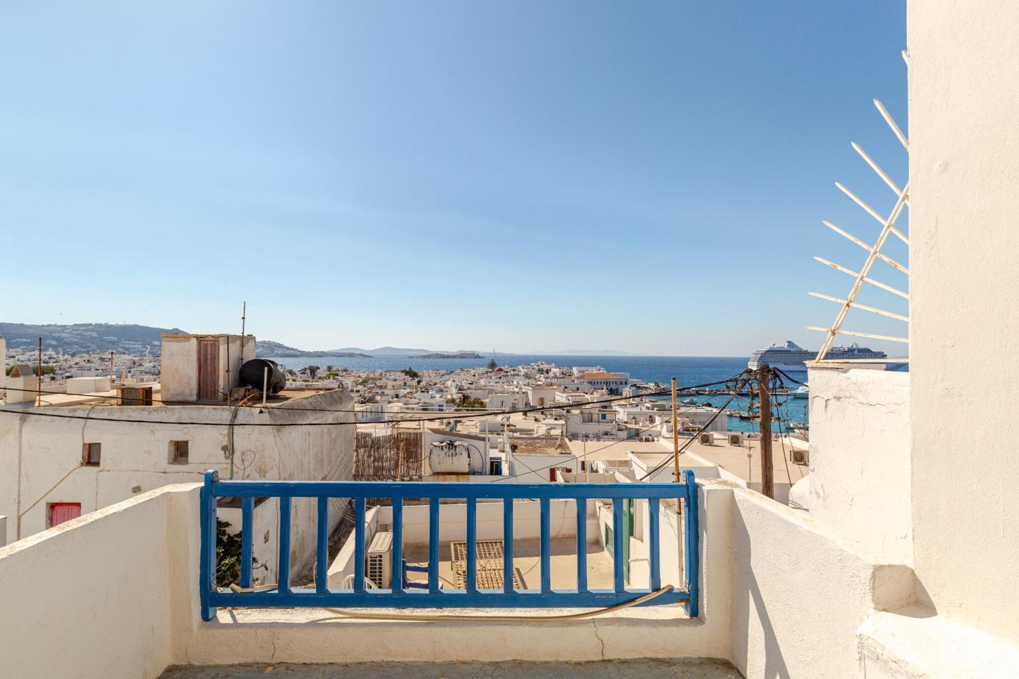 Elenitas Town House With Veranda And Sea View Mykonos Town Buitenkant foto