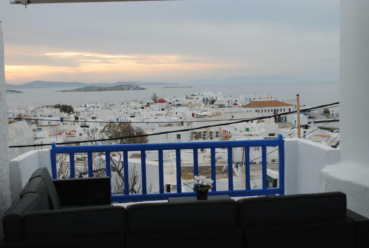 Elenitas Town House With Veranda And Sea View Mykonos Town Buitenkant foto