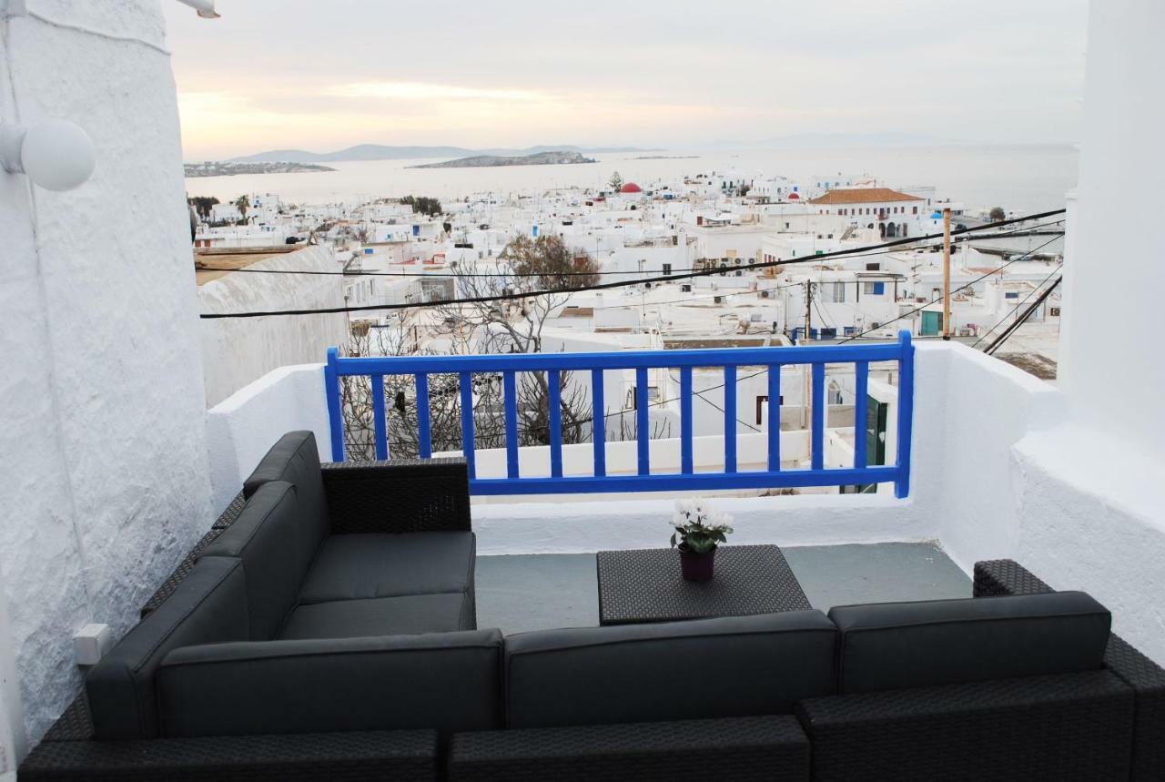 Elenitas Town House With Veranda And Sea View Mykonos Town Buitenkant foto
